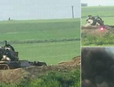 Μαζικά πλήγματα του YPG εναντίον του τουρκικού Στρατού: Καταστράφηκαν 4 άρματα μάχης (φωτο & βίντεο)